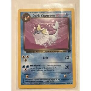 POKÉMON WOTC Team Rocket Dark Vaporeon 45/82 MINT/NEAR MINT ENGLISH